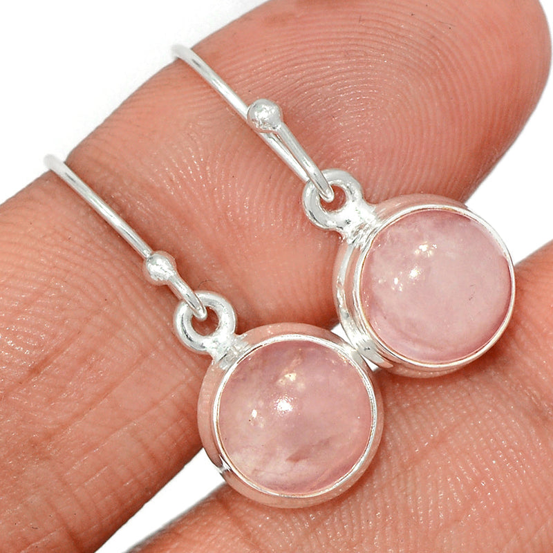 1.1" Rose Quartz Earrings - RQZE1276