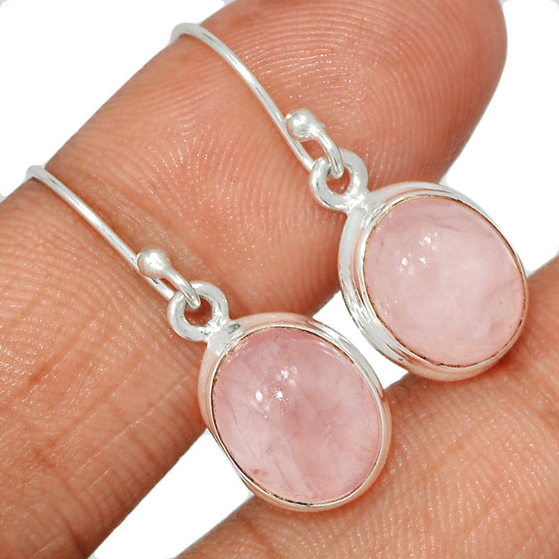1.1" Rose Quartz Earrings - RQZE1279