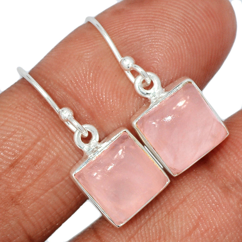 1.1" Rose Quartz Earrings - RQZE1311