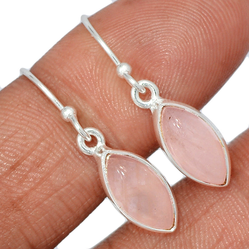 1.1" Rose Quartz Earrings - RQZE1312