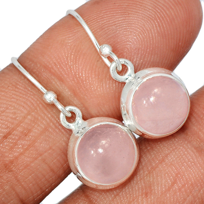1.1" Rose Quartz Earrings - RQZE1318