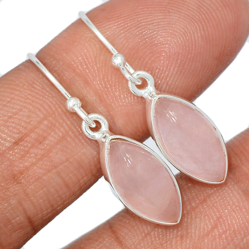 1.2" Rose Quartz Earrings - RQZE1319