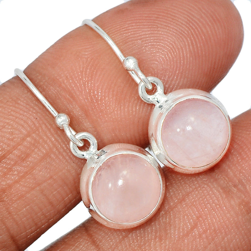 1.1" Rose Quartz Earrings - RQZE1323
