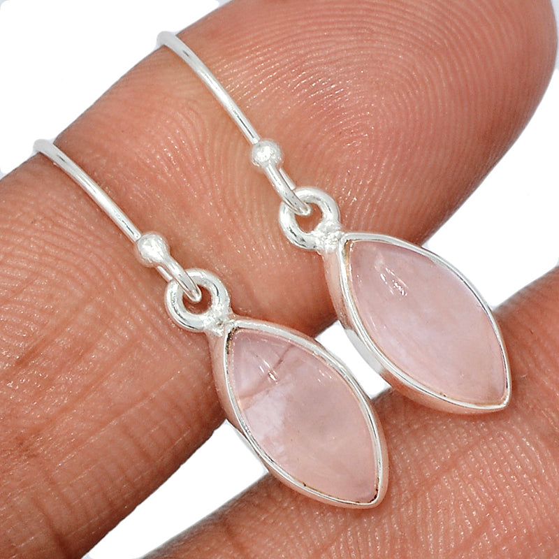 1.1" Rose Quartz Earrings - RQZE1330