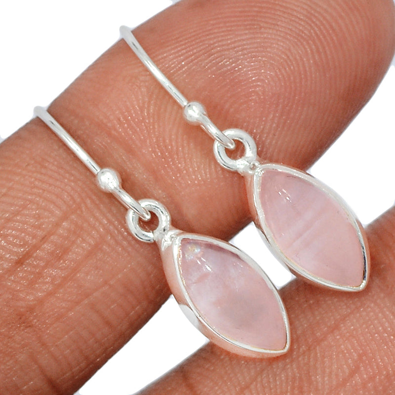 1.1" Rose Quartz Earrings - RQZE1331