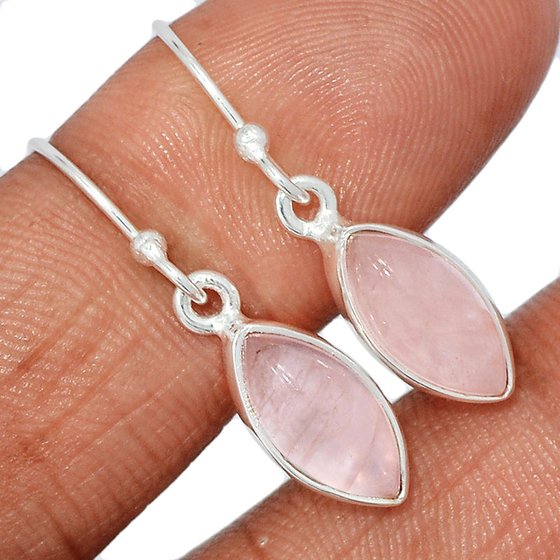 1.1" Rose Quartz Earrings - RQZE1343