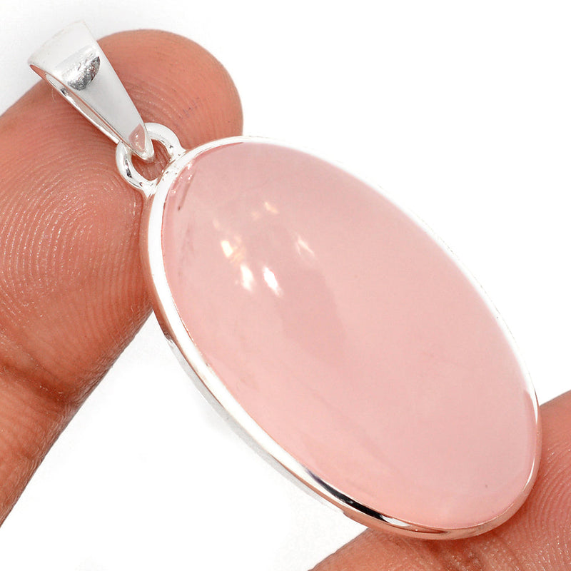 1.7" Rose Quartz Pendants - RQZP3017