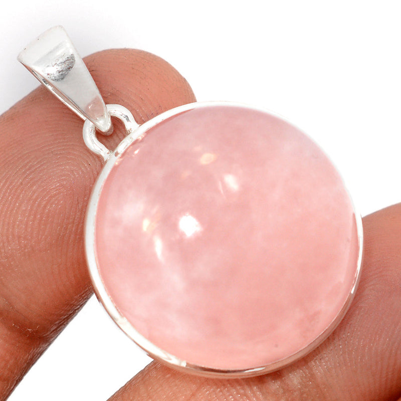 1.3" Rose Quartz Pendants - RQZP3053