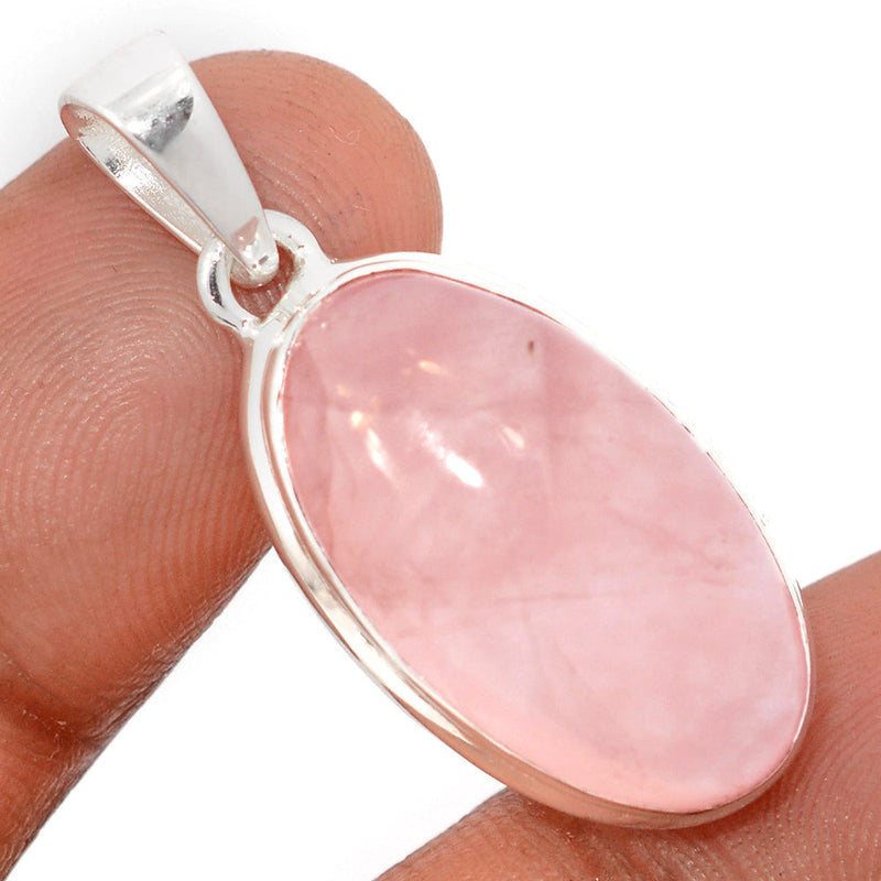 1.3" Rose Quartz Pendants - RQZP3056