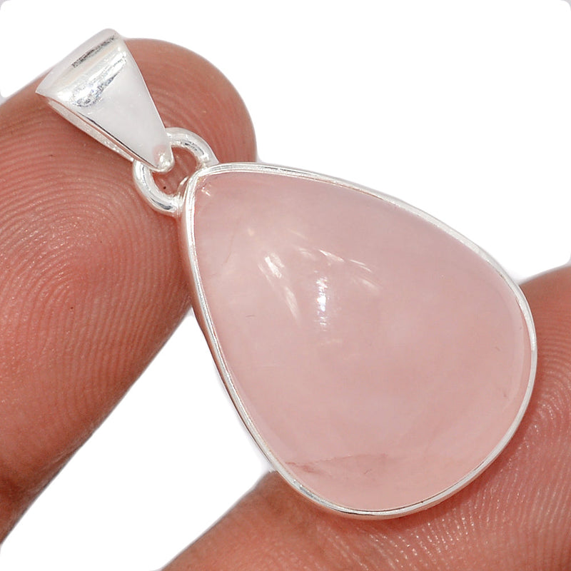 1.3" Rose Quartz Pendants - RQZP3075