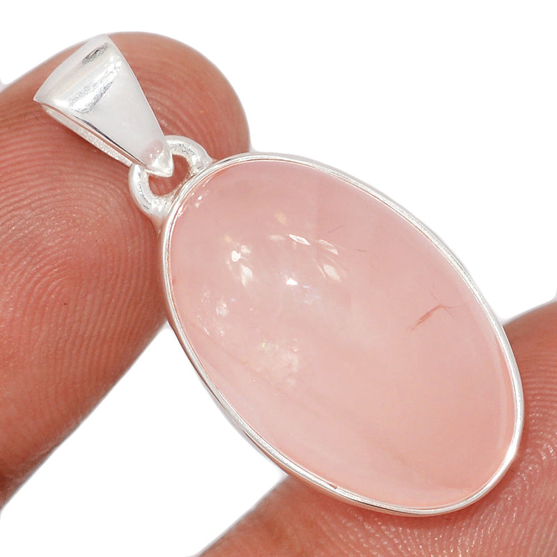 1.3" Rose Quartz Pendants - RQZP3076