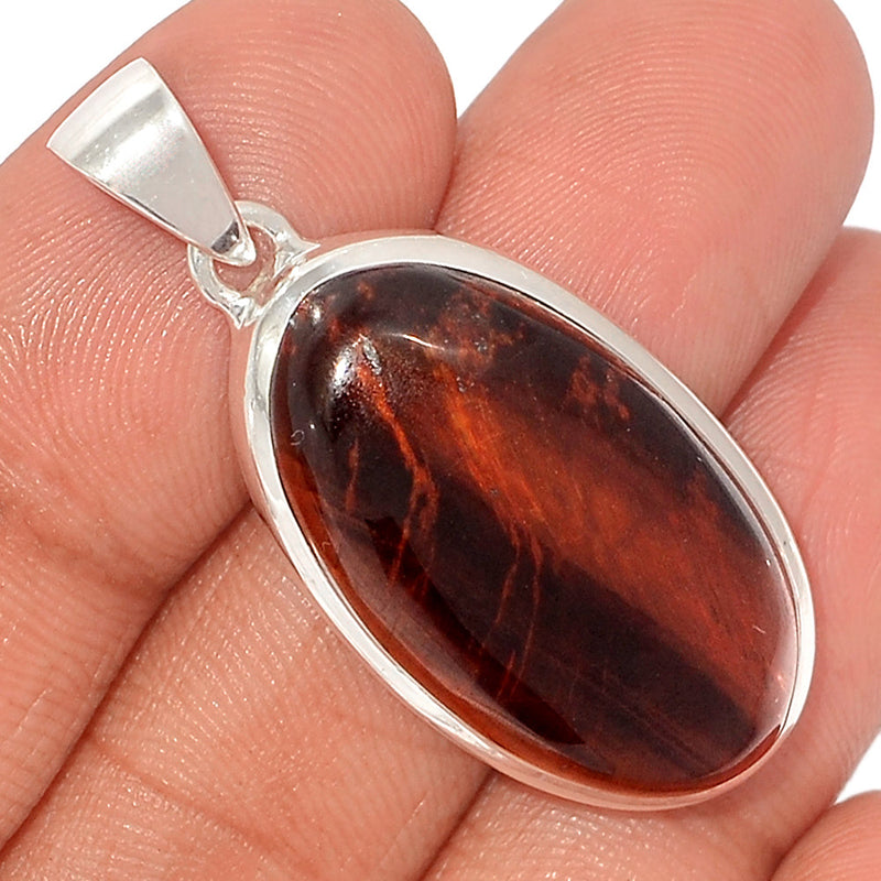 1.6" Red Tiger Eye Pendants - RTEP451
