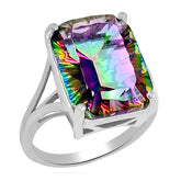 12*16 MM Octo - Mystic Topaz Ring - MTR1