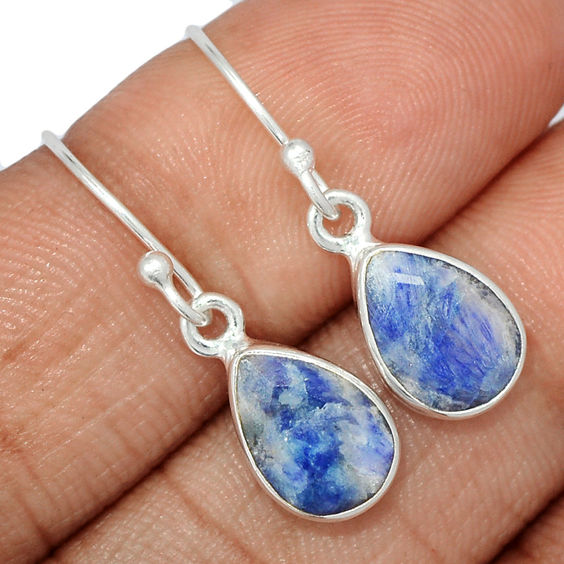 1.1" Treated Sapphire Earrings - SAPE1261