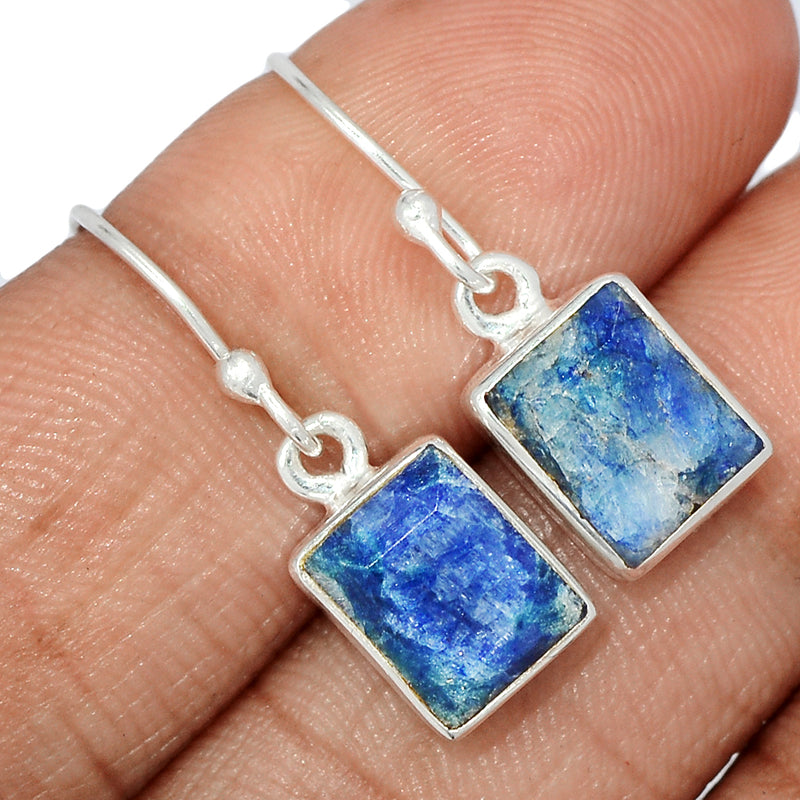 1.1" Treated Sapphire Earrings - SAPE1262