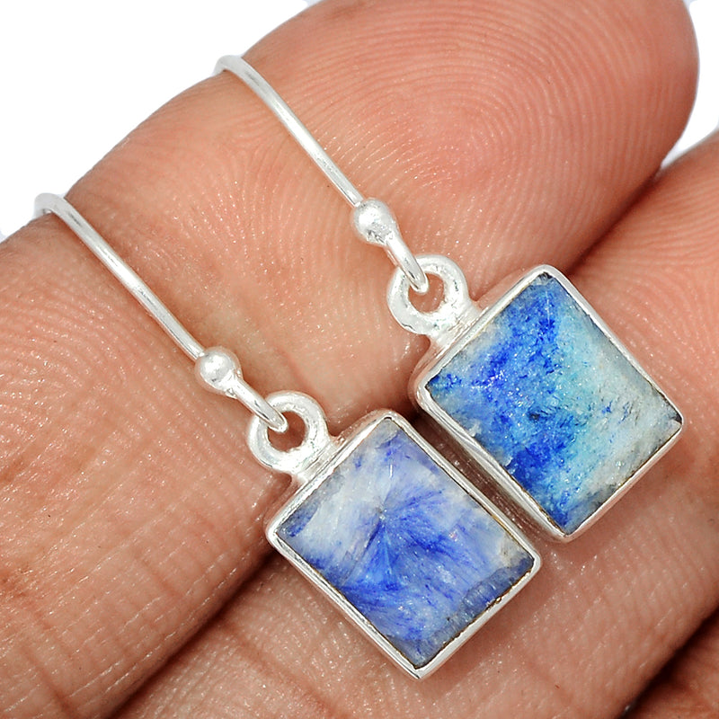 1.1" Treated Sapphire Earrings - SAPE1263