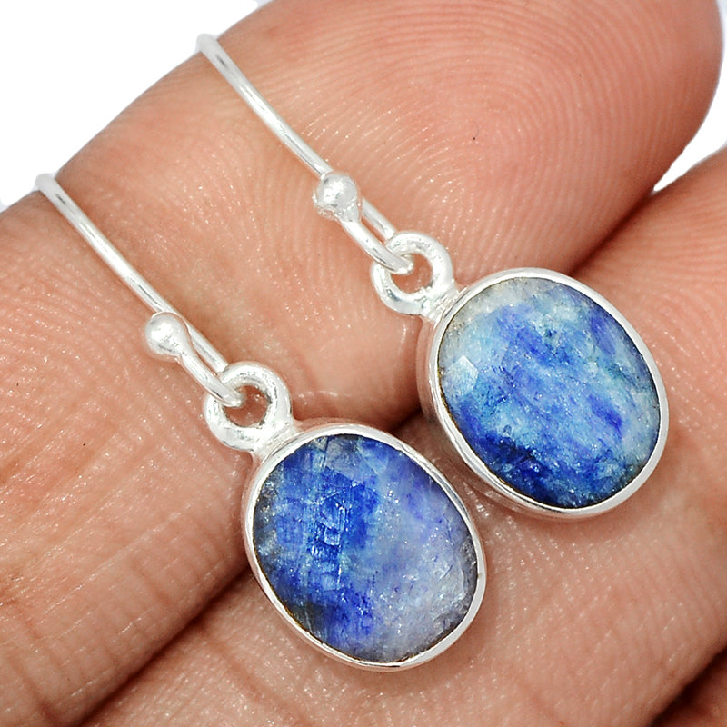 1.1" Treated Sapphire Earrings - SAPE1265