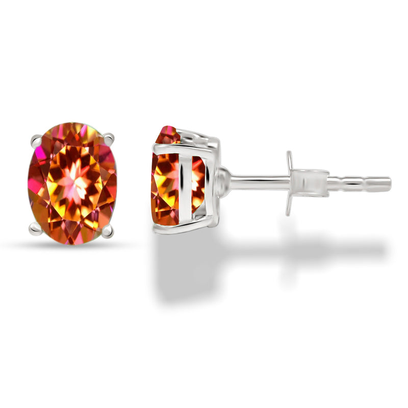7*5 MM Oval - Exotic Ecstasy Topaz Stud - SBC114-EET Catalogue