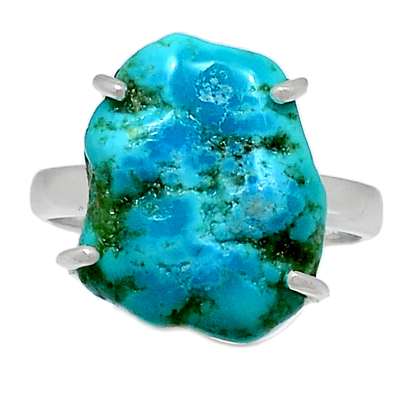 Claw - Kingman Turquoise Rough Ring - SBTR1199