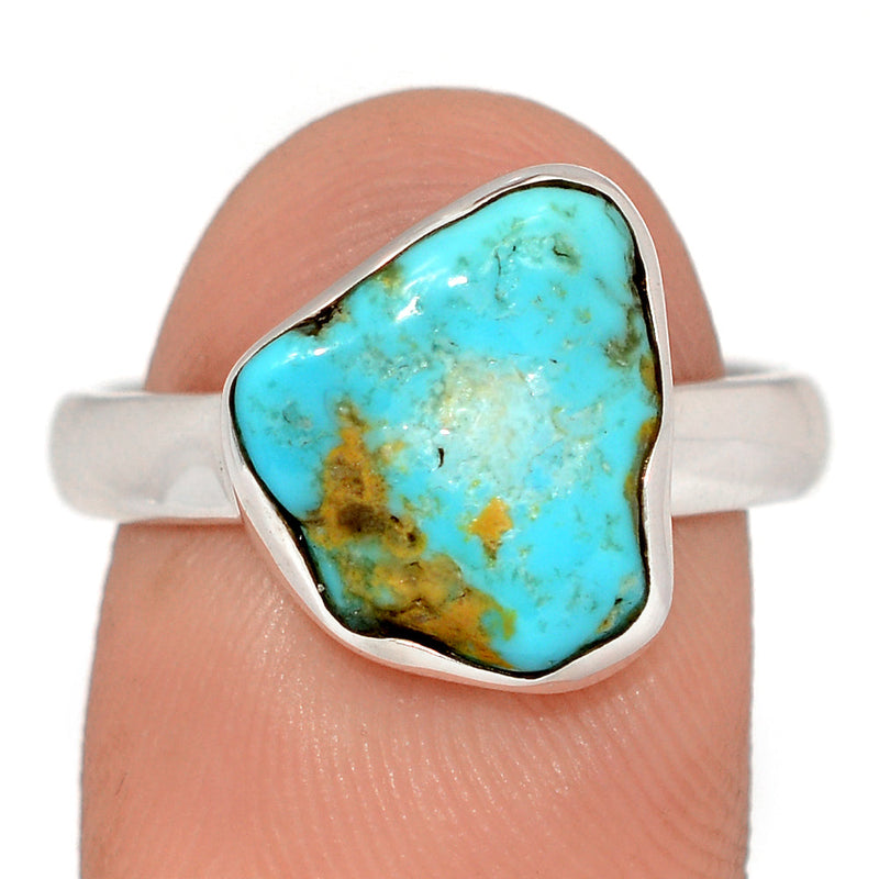Kingman Turquoise Rough Ring - SBTR1653