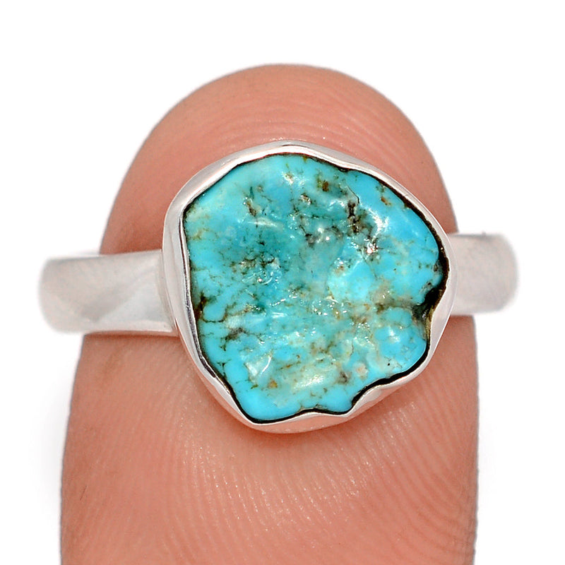 Kingman Turquoise Rough Ring - SBTR1655