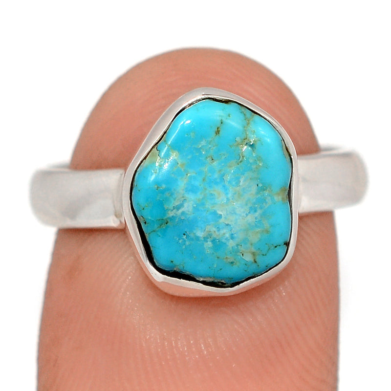 Kingman Turquoise Rough Ring - SBTR1658