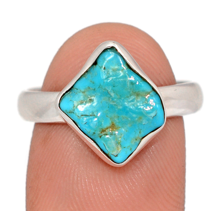 Kingman Turquoise Rough Ring - SBTR1667