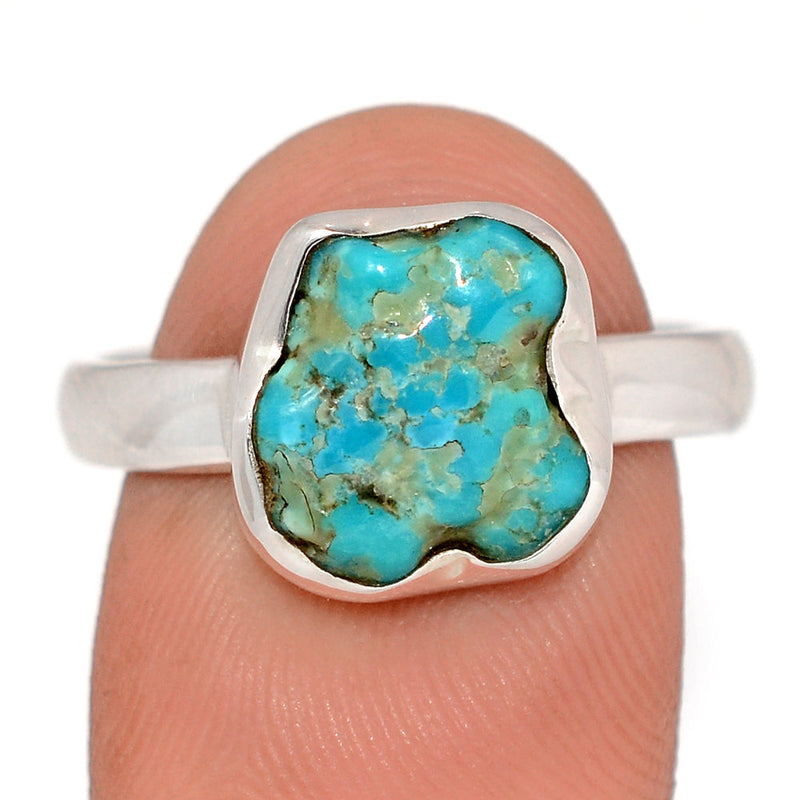 Kingman Turquoise Rough Ring - SBTR1673