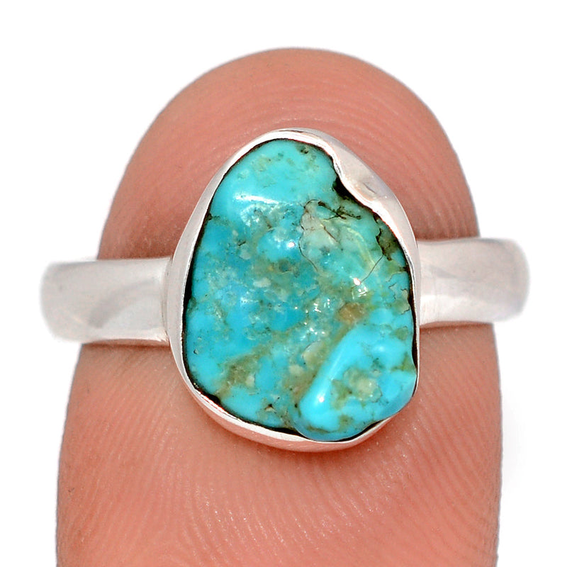 Kingman Turquoise Rough Ring - SBTR1675