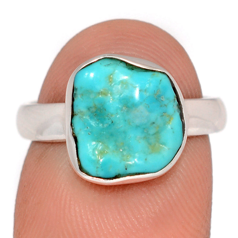 Kingman Turquoise Rough Ring - SBTR1698