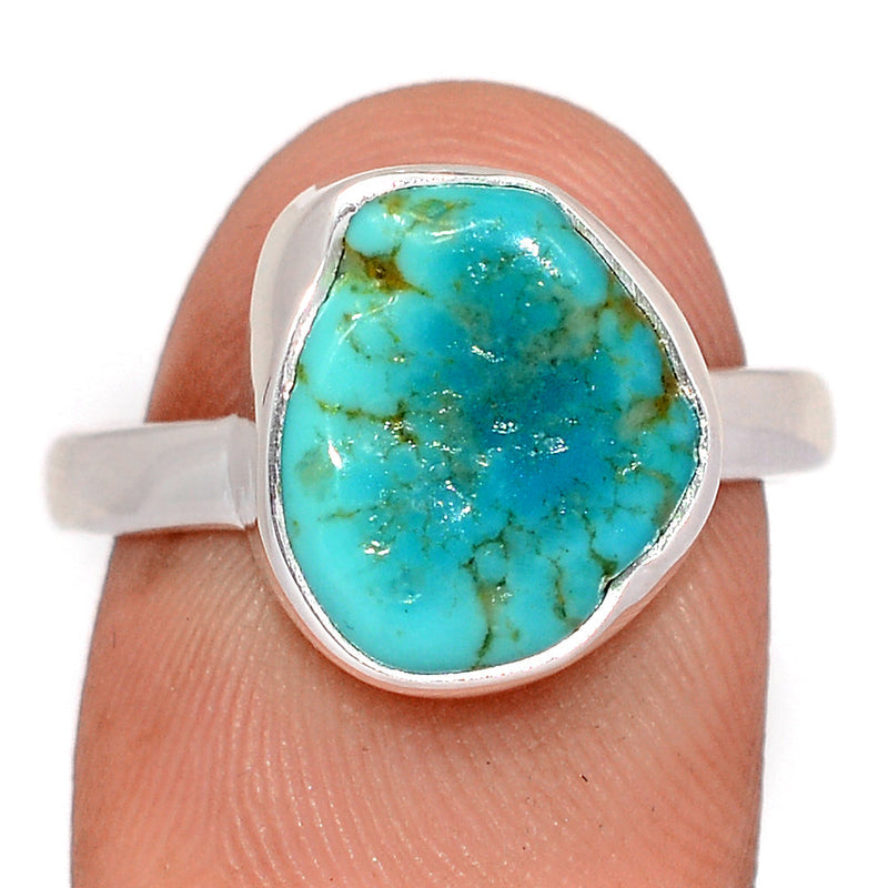 Kingman Turquoise Rough Ring - SBTR1720