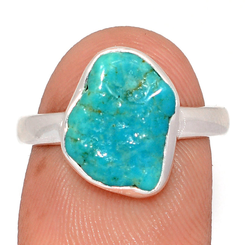Kingman Turquoise Rough Ring - SBTR1727