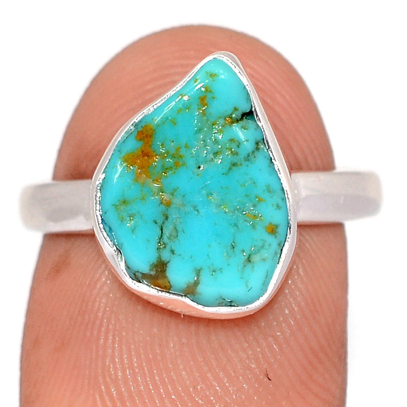 Kingman Turquoise Rough Ring - SBTR1735