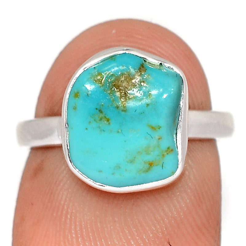 Kingman Turquoise Rough Ring - SBTR1738