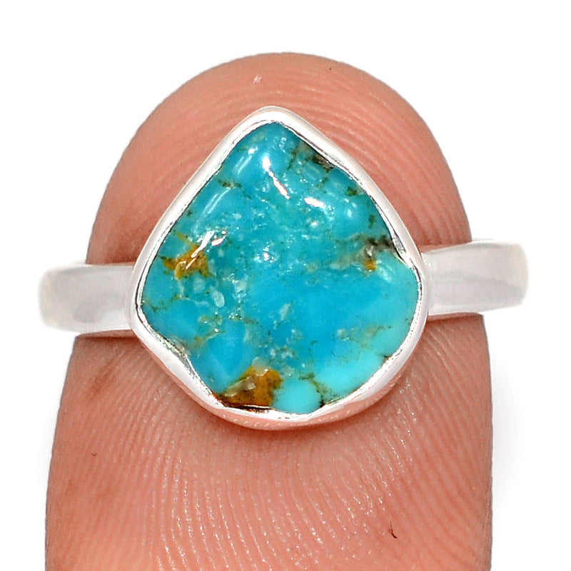 Kingman Turquoise Rough Ring - SBTR1744