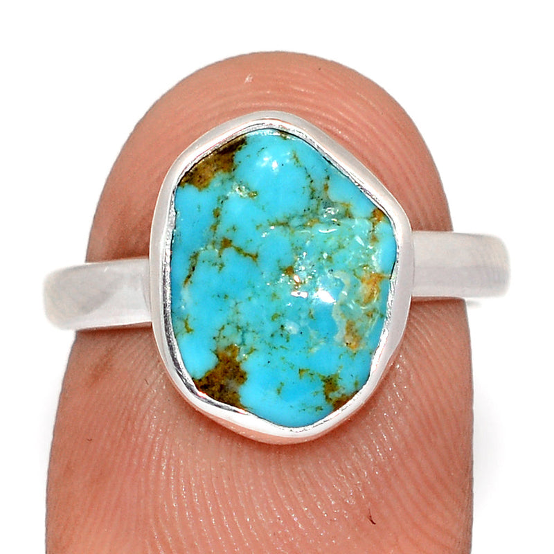 Kingman Turquoise Rough Ring - SBTR1745