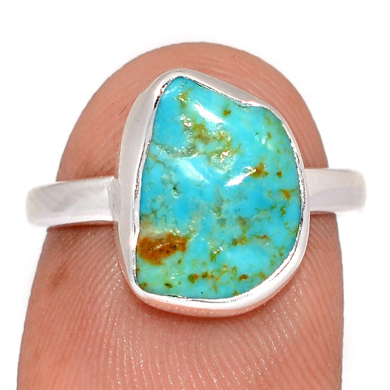 Kingman Turquoise Rough Ring - SBTR1749