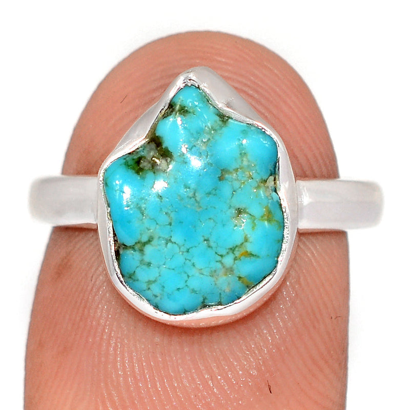 Kingman Turquoise Rough Ring - SBTR1750