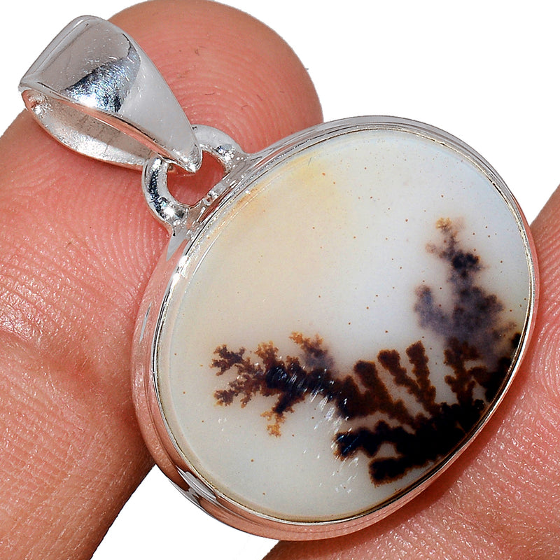 1.5" Scenic Dendritic Agate Pendants - SDAP3010