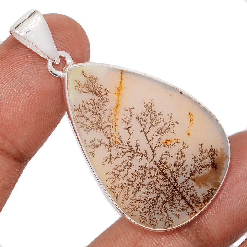 1.8" Scenic Dendritic Agate Pendants - SDAP3529