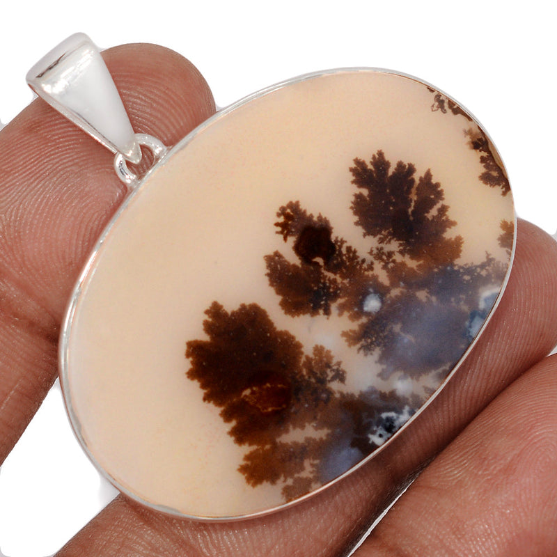 1.7" Scenic Dendritic Agate Pendants - SDAP3531