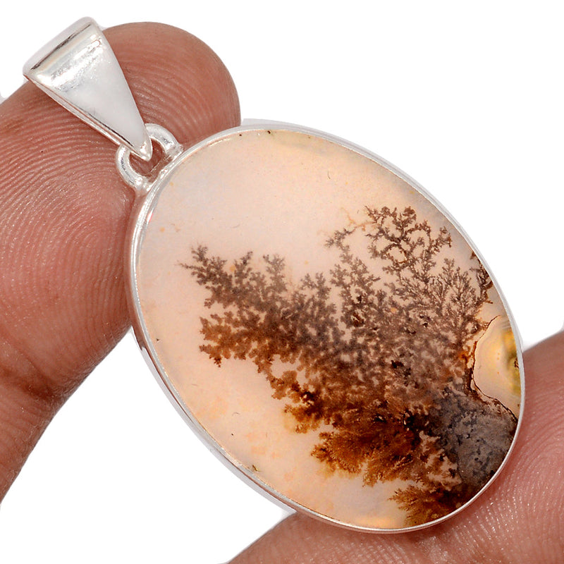 1.7" Scenic Dendritic Agate Pendants - SDAP3532