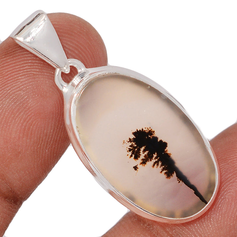 1.5" Scenic Dendritic Agate Pendants - SDAP3538