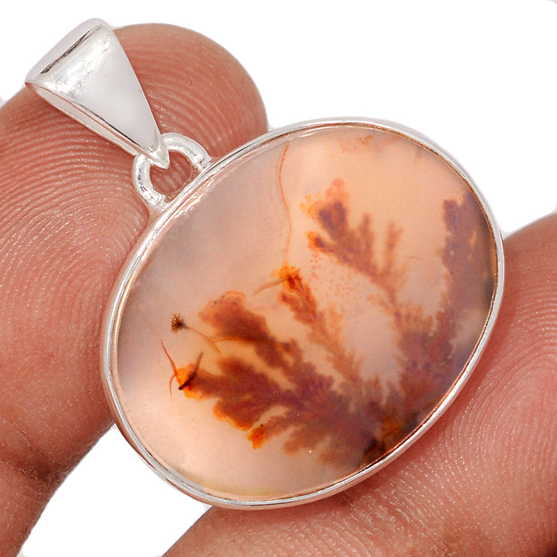 1.2" Scenic Dendritic Agate Pendants - SDAP3542
