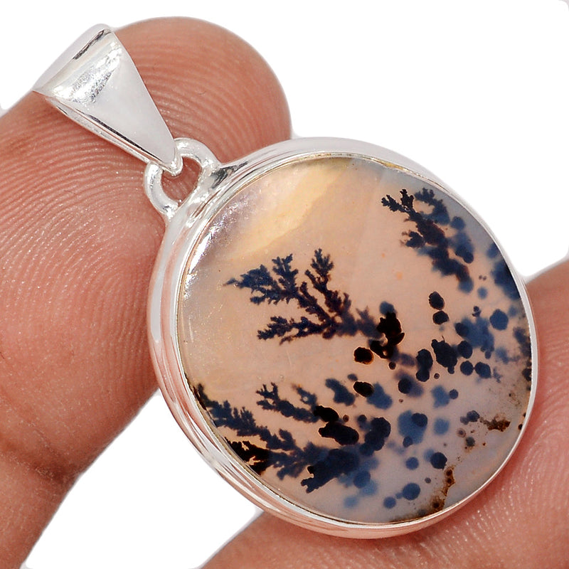1.3" Scenic Dendritic Agate Pendants - SDAP3545