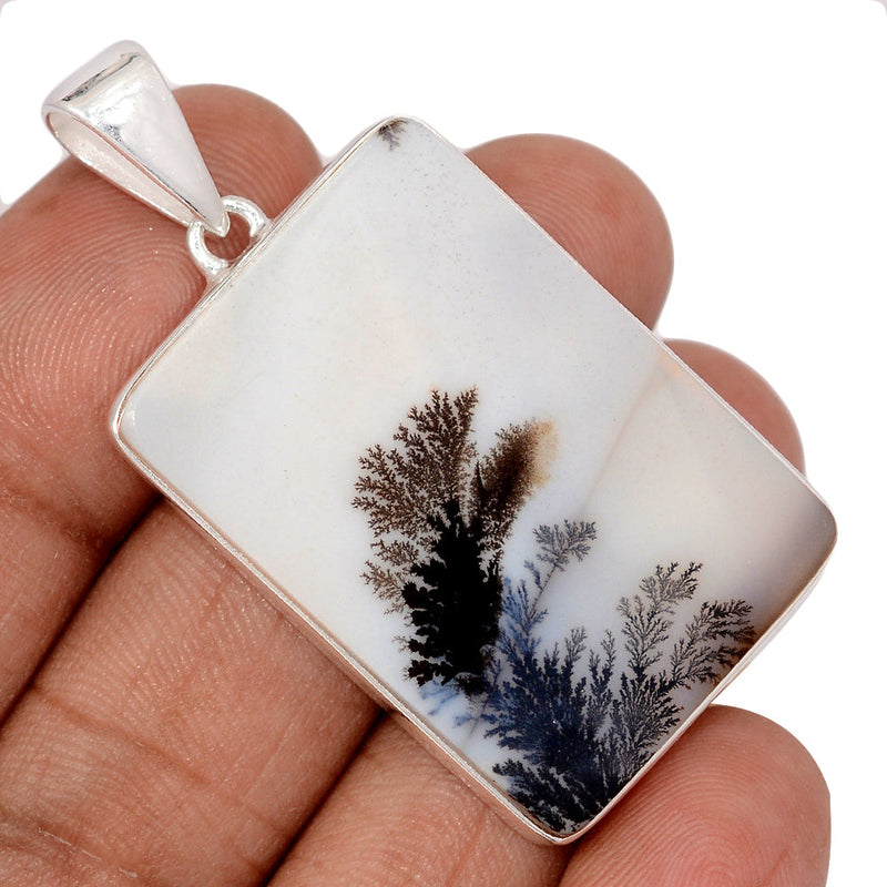 2" Scenic Dendritic Agate Pendants - SDAP3547