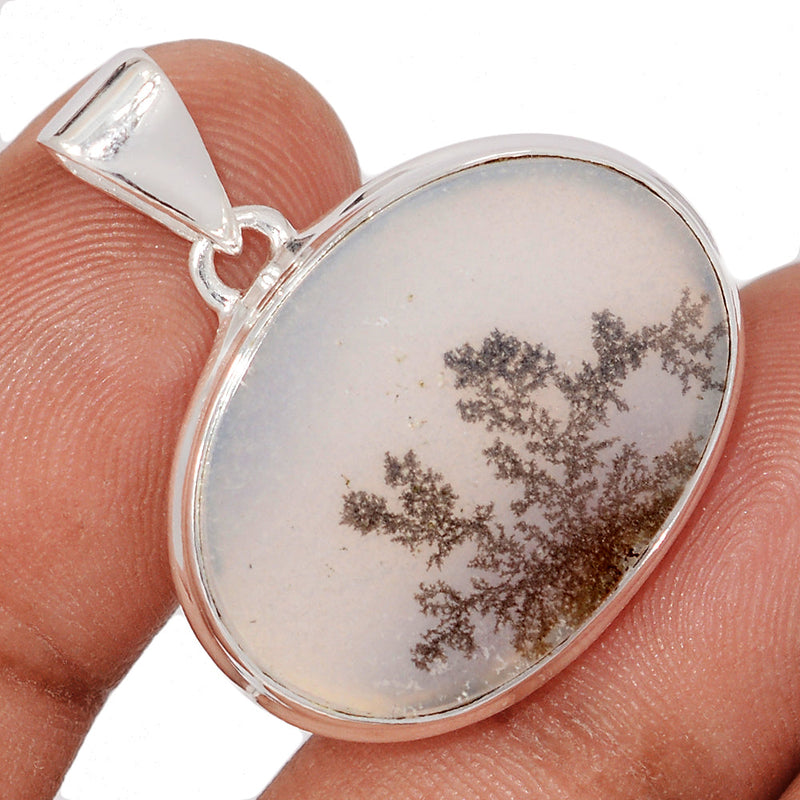 1.2" Scenic Dendritic Agate Pendants - SDAP3549