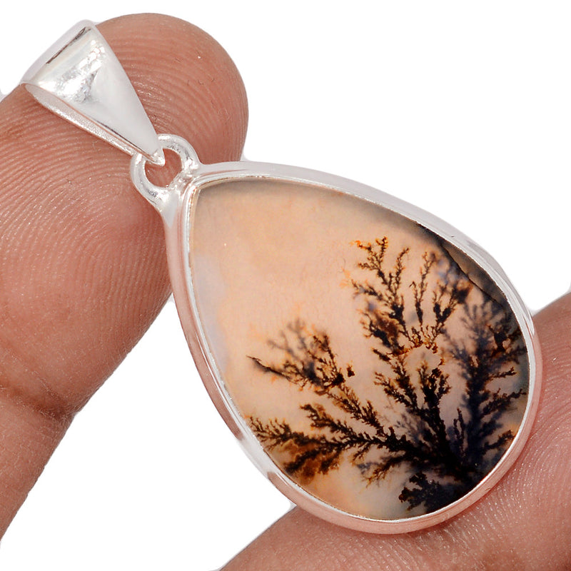 1.6" Scenic Dendritic Agate Pendants - SDAP3566