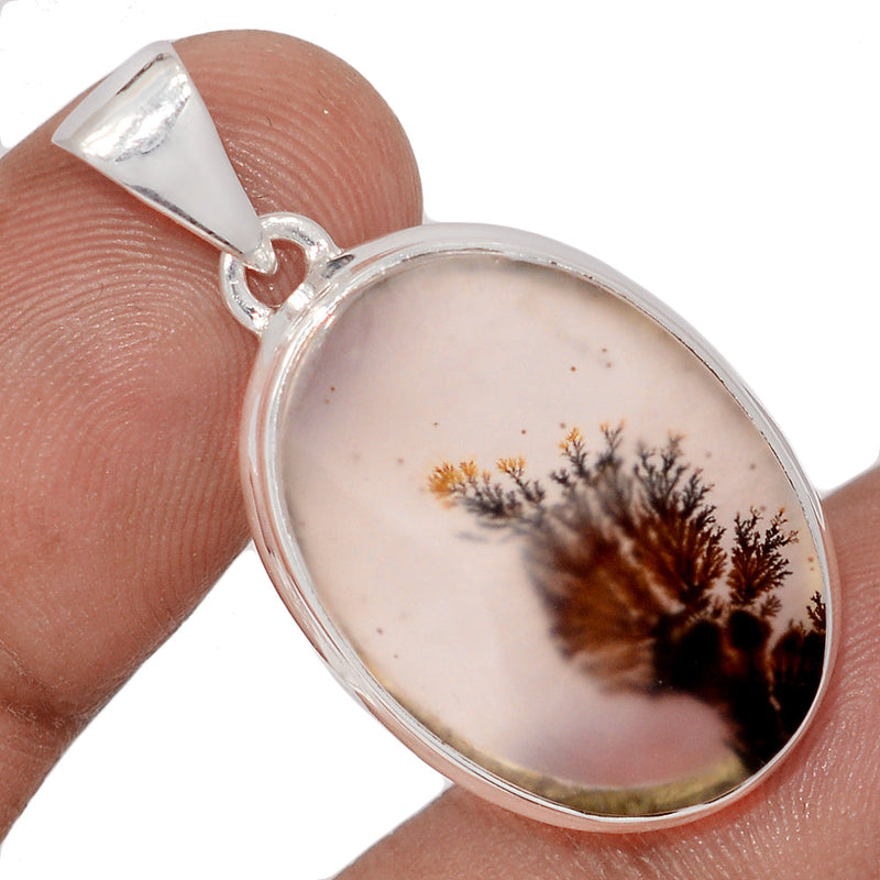 1.5" Scenic Dendritic Agate Pendants - SDAP3571