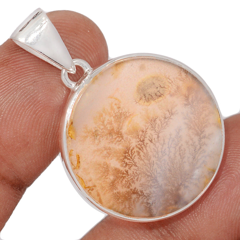 1.5" Scenic Dendritic Agate Pendants - SDAP3573